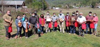 Artesanos de Liquiñe recibieron recursos del FOSIS