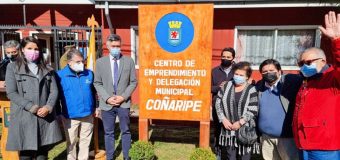 Panguipulli inaugura el primer Centro de Emprendimiento y una Delegación Municipal en Coñaripe
