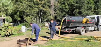 Plan de limpieza sanitario fue puesto en marcha en la localidad de Choshuenco
