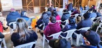 Municipalidad de Panguipulli realizó jornada informativa en Liquiñe sobre los trabajos que se realizan en la localidad