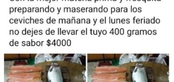 Juzgado de Panguipulli multó con 10UTM a sujeto que vendía por facebook salmón en período de veda